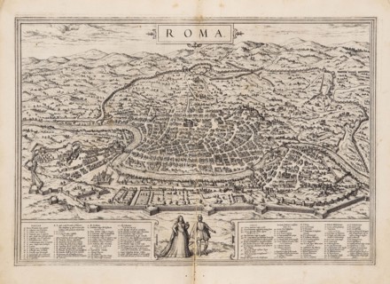 Rome. From Civitates orbis terrarum, 1572. Creator: Braun, Georg (1541-1622).