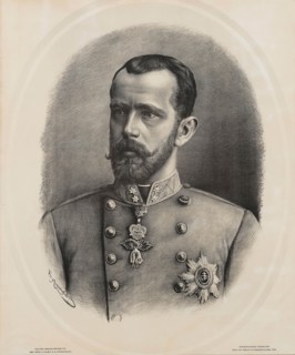 Rudolf, Crown Prince of Austria (1858-1889), ca 1885. Creator: Mayerhofer, Theodor (1855-1941).