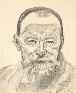 Self-portrait, 1916. Creator: Hodler, Ferdinand (1853-1918).