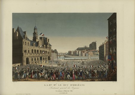 Son Altesse Royale Monseigneur le duc d'Orléans, lieutenant général du royaume..., 1830-1831. Creator: Courvoisier-Voisin, Henri (1757-1830).