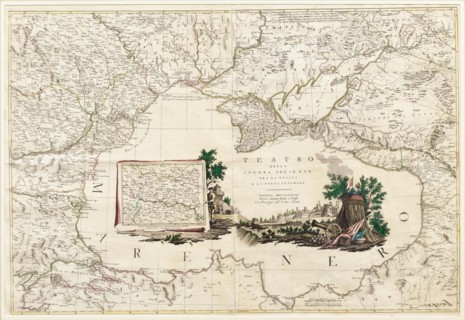 Teatro della Guerra presente tra la Russia e la Porta Ottomana, 1788. Creator: Zatta, Antonio (active 1757-1797).