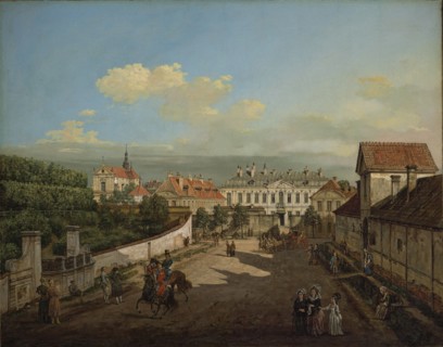 The Blue Palace in Warsaw, 1779. Creator: Bellotto, Bernardo (1720-1780).