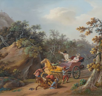 The Robbery, 1795. Creator: Landerset, Joseph, de  .