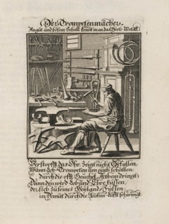The Trumpet Maker, 1698. Creator: Weigel, Christoph, the Elder (1654-1725).