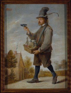 Vodka Peddler, c.1640. Creator: Teniers, David, the Younger (1610-1690).