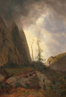 Wettertanne. Creator: Calame, Alexandre (1810-1864).