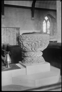 St Cassian's Church, Chaddesley Corbett, Wyre Forest, Worcestershire, 1930-1940. Creator: Marjory L Wight.