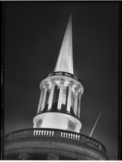 All Souls Church, Langham Place, Marylebone, City of Westminster, Greater London Authority, 1950. Creator: Margaret F Harker.