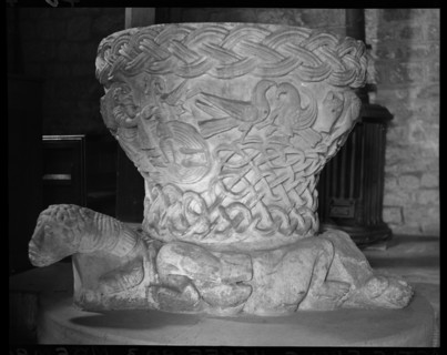 St Michael's Church, Castle Frome, Herefordshire, 1940-1949. Creator: Ethel Booty.