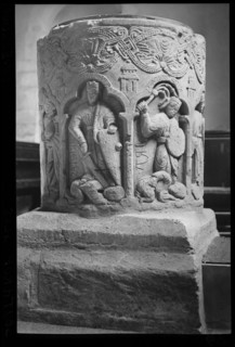 St Peter's Church, Southrop, Cotswold, Gloucestershire, 1940-1949. Creator: Ethel Booty.