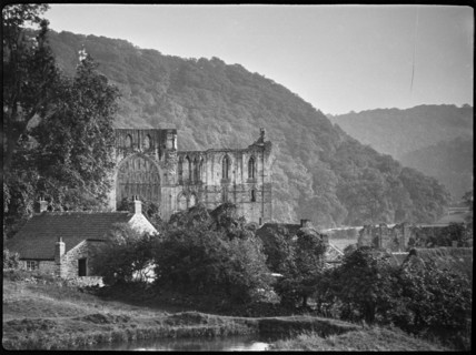 Rievaulx Abbey, Rievaulx, Ryedale, North Yorkshire, 1924-1929. Creator: Marjory L Wight.