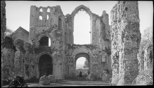 Castle Acre Priory, Priory Road, Castle Acre, King's Lynn And West Norfolk, Norfolk, 1940-1949. Creator: Ethel Booty.