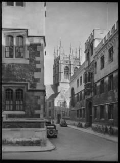 Merton Street, Oxford, Oxfordshire, 1945-1960. Creator: Margaret F Harker.