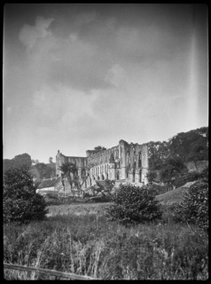 Rievaulx Abbey, Rievaulx, Ryedale, North Yorkshire, 1924-1929. Creator: Marjory L Wight.