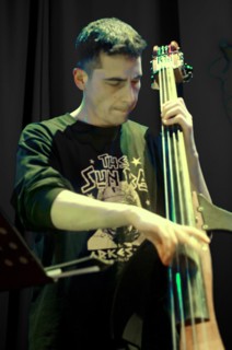 Gabriele Pribetti Quintet, Ropetackle Arts Centre, Shoreham by Sea, West Sussex, Feb 2023. Creator: Brian O'Connor.