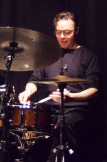 Darren Beckett, Mark Edwards Quartet, Verdict Jazz Club, Brighton East Sussex, 12 Feb 2023 Creator: Brian O'Connor.