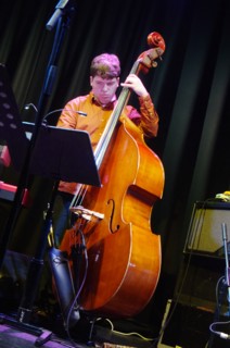 Fraser Smith Quartet, New Generation Jazz Festival Roadshow, Shoreham by Sea, Feb 2023. Creator: Brian O'Connor.