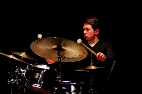 Ian Palmer, Ray Russell Quintet, Verdict Jazz Club, Brighton, East Sussex, 18 Mar 2023. Creator: Brian O'Connor.