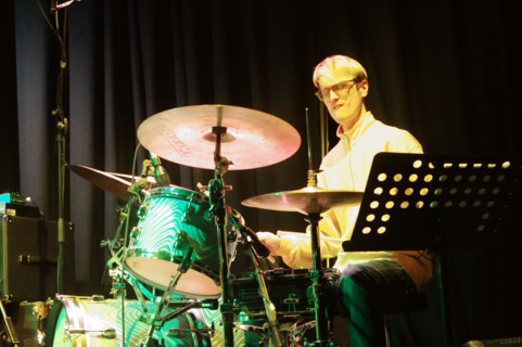 Fraser Smith Quartet, New Generation Jazz Festival Roadshow, Shoreham by Sea, Feb 2023. Creator: Brian O'Connor.