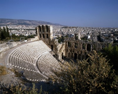 Odeon of Herodes Atticus, Athens, Greece, 2018. Creator: Ethel Davies.
