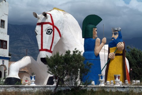 Castle of the Fairy Tales, Agrilos, Greece, 2003. Creator: Ethel Davies.
