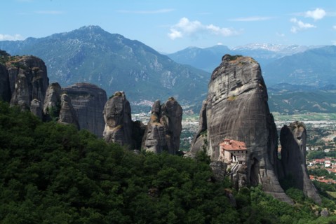 Meteora, Greece, 2003. Creator: Ethel Davies.