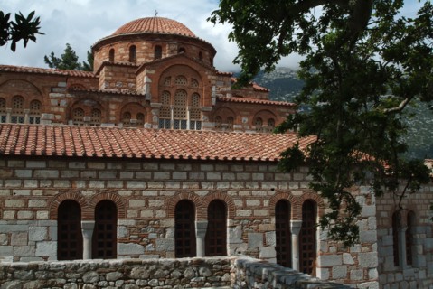 Ossios Loukas, Greece, 2003. Creator: Ethel Davies.