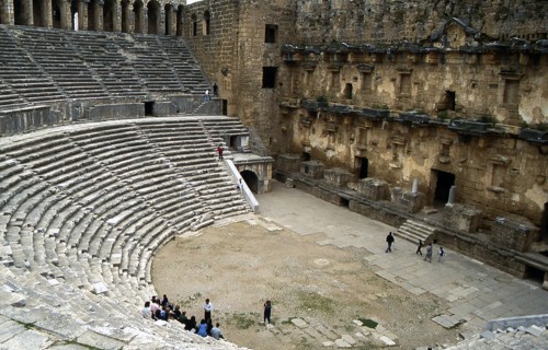 Aspendos, Turkey, 2019. Creator: Ethel Davies.