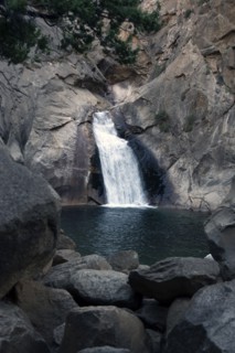 Roaring River Falls, Kings Canyon, California, USA, 2022. Creator: Ethel Davies.