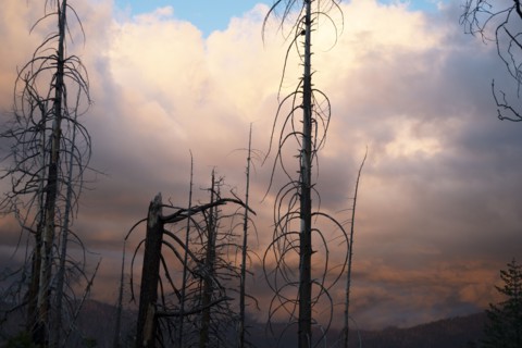 Rim of the World sunset, Yosemite, California, USA, 2022. Creator: Ethel Davies.
