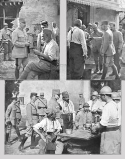'La Maniere de Petain; Le commandant en chef dans les cantonnements', 1917. Creator: Unknown.
