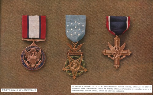 'Decorations de Guerre; Etats - Unis D'Amerique', 1917. Creator: Unknown.