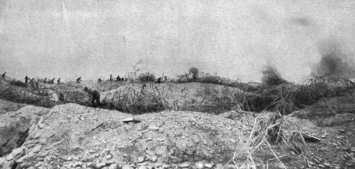 How to make a surprise attack; Arrival at the enemy trench and execution of the surprise..., 1917. Creator: Unknown.