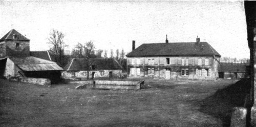 Hours of Victory; Malmaison farm in 1914, before the war, 1917 Creator: Unknown.