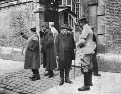 Clemenceau; M. Clemenceau, then editor of 'l'Homme Enchaine'...1917. Creator: Unknown.