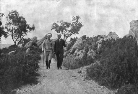 The Corfu Pact; In Corfu: Prince Alexander of Serbia and Doctor Trumbic..,1917. Creator: Unknown.