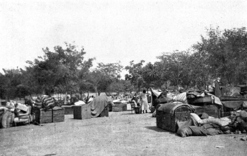 On the Eastern Front; In Salonika, August 20, 1917: refugee camp..., 1917. Creator: Unknown.