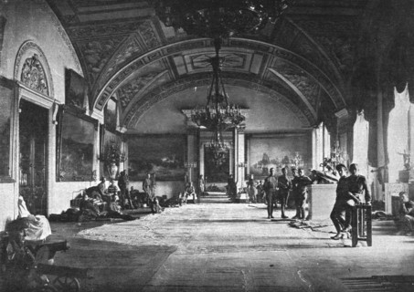 The Bolshevik Coup in Russia; Bloody days in Petrograd: the officer cadets..., 1917. Creator: Unknown.