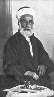 Distant Fronts, In Hejaz; Sharif Hussein bin Ali, King of Hejaz, 1917. Creator: Unknown.