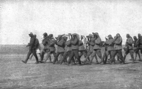Distant Fronts, In Hejaz; Musicians of the Arabian army rally for King Hussein..., 1917. Creator: Unknown.
