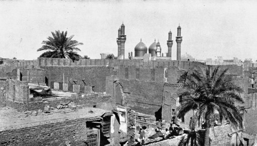 Distant Fronts, In Mesopotamia; The mosque of Kadhimiya, in Baghdad, 1917. Creator: Unknown.