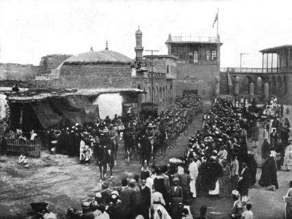 Distant Fronts, In Mesopotamia; Arrival of General Maude's British Troops..., 1917. Creator: Unknown.