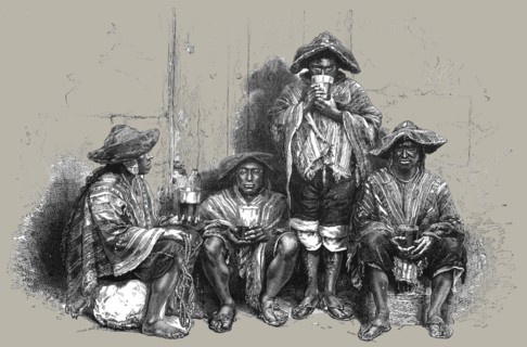 'Indian workmen; About the Chincha Islands', 1875. Creator: Unknown.
