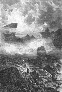''Passage of the Cordilleras; A Ramble in Peru', 1875. Creator: Unknown.