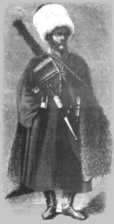 ''Cossack of the Line; The Caucasus', 1875. Creator: Unknown.