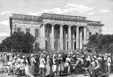 The Townhall, Calcutta, 1876. Creator: Unknown.