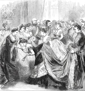 Her Majesty's Drawingroom at Buckingham Palace, 1876. Creator: Unknown.