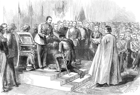 The Prince of Wales in India: Chapter of the Star of India at Allahabad...1876. Creator: Unknown.