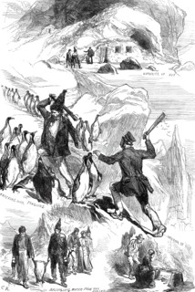 Life on the Crozet Islands, from sketches supplied by Mr. Spencer Joslen, 1876. Creator: C.R..