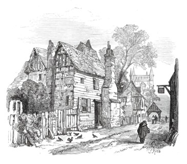 Leaves from a Sketch-Book - Bits of Kent: Shoreham, 1876. Creator: Unknown.